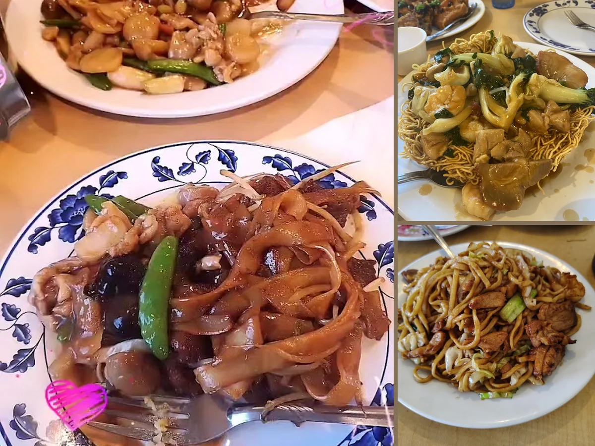 Steaming dim sum on a restaurant table.