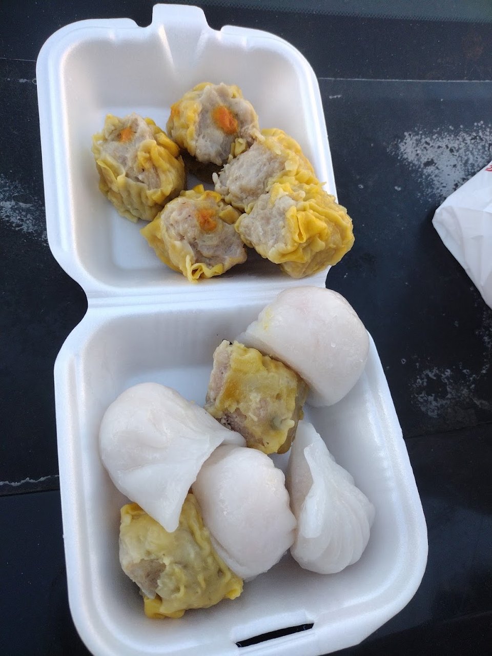 Pork BBQ Steamed Bun and Siomai